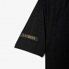 CAMISA LACOSTE POLO SPORT X NOVAK DJOKOVIC - PRETO
